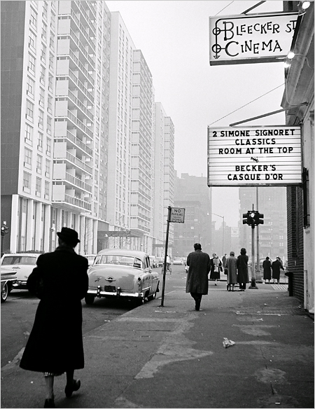 The Bleecker Street Cinema, located on Bleecker near LaGuardia Place (photo: Robert Otter)